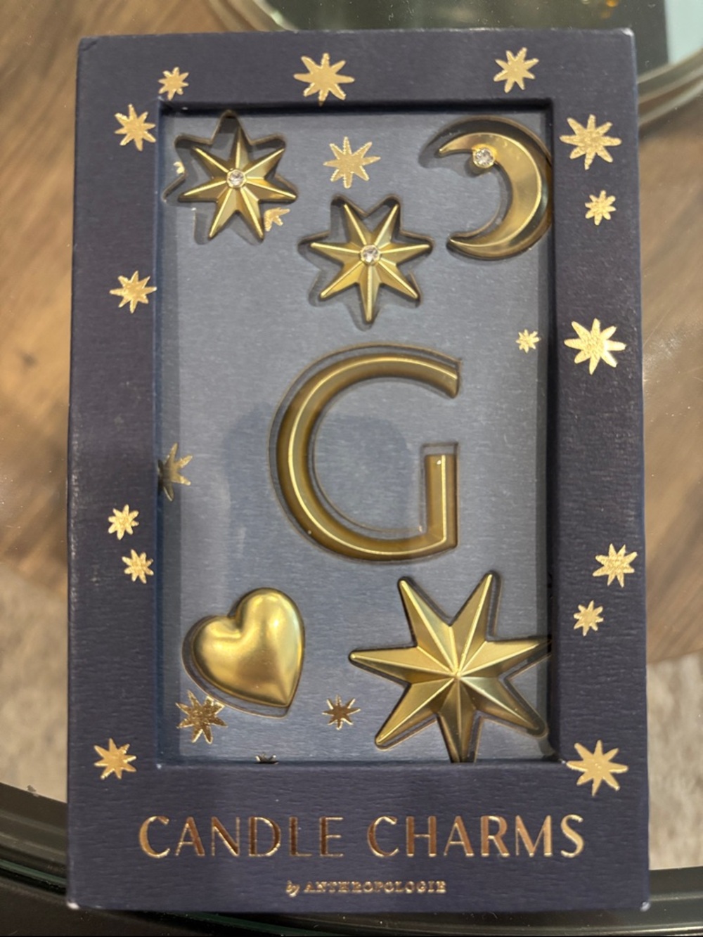Monogram Candle Charms
